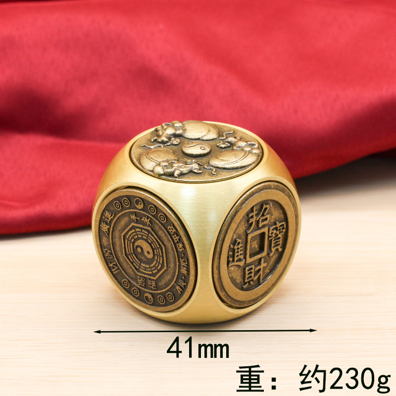 정사각형 대형 6면 회전(합금 모델)