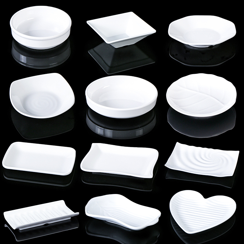 Melamine tableware plates, commercial KTV snack plates, creative cold dish plates, small dish plates Melamine tableware plates, commercial KTV snack plates, creative cold dish plates, small dish plates
