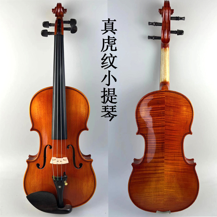 High-grade ebony violin solo grade violin children adult violin