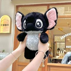 国境を越えた新しい黒のステッチ人形ぬいぐるみステッチ人形人形遊園地ギフト女の子のため