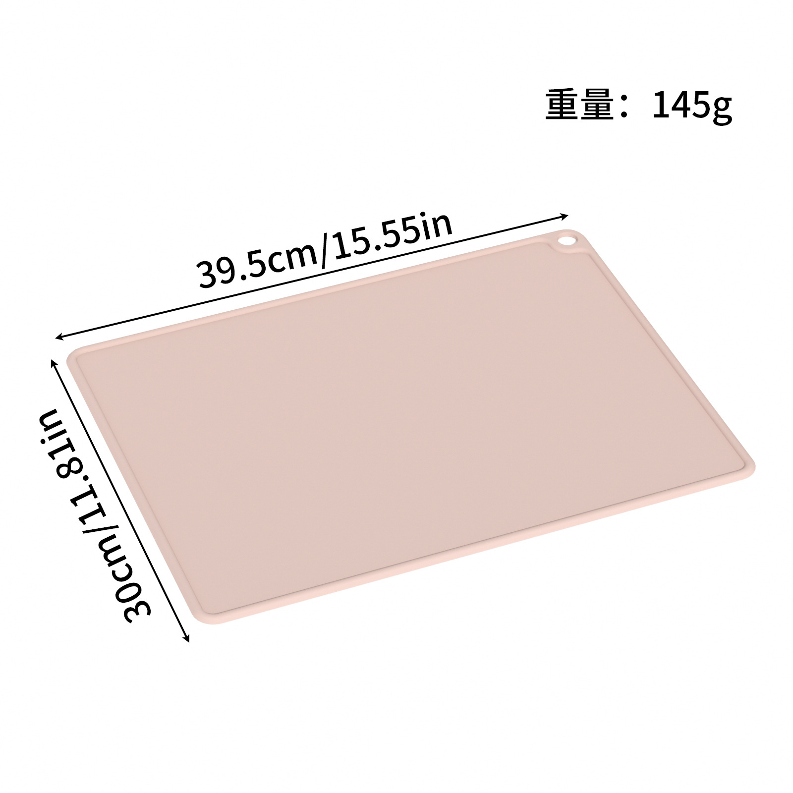 방수 신형 두꺼운 플레이스매트 [모란디 핑크]