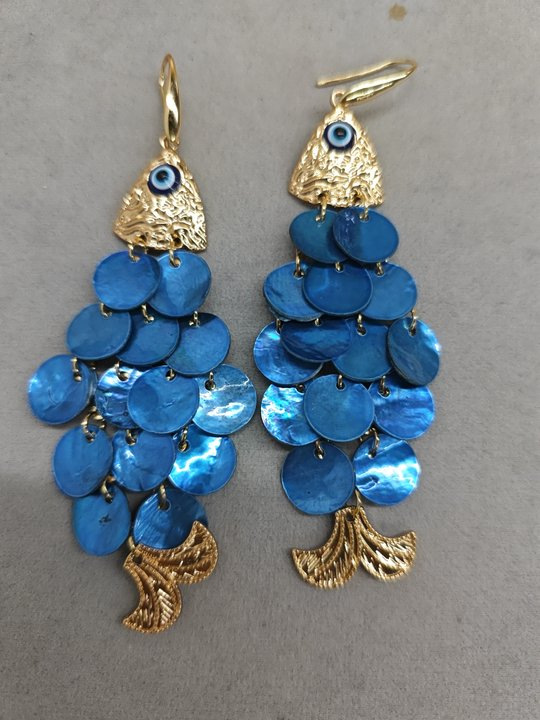 Pendientes de borla de concha geométrica redonda, estilo de vacaciones junto al mar, gancho para la oreja, pendientes de todo fósforo de moda, sentido de clase alta de nicho