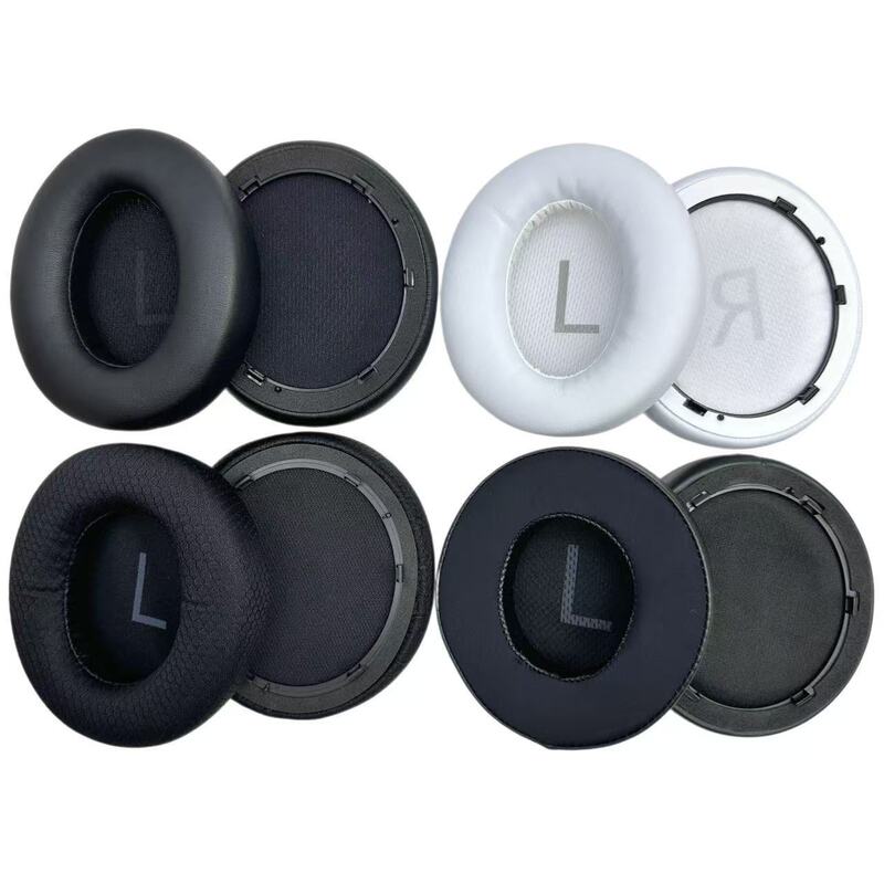 A pair of ear pads, suitable for Anker Soundcore Space Q45 headphones, including foam ear pads and ear cushions