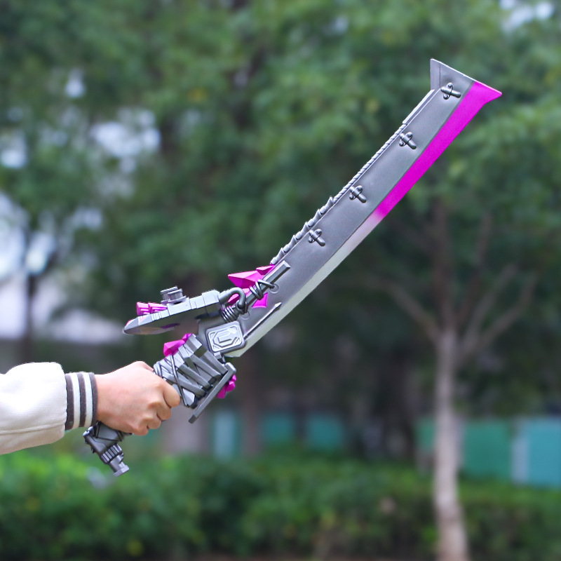 平和周辺メカ大剣武器モデルおもちゃ PU ソフトプラスチック子供のおもちゃ|undefined