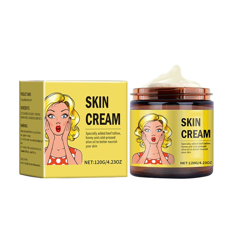 Эксклюзивная трансграничная поставка крема для лица с мёдом и сливочным маслом «Взбитое сало»