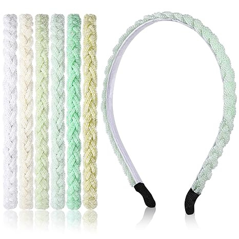 Estilo coreano con cuentas giro tejido diadema fina perla amplia diadema moda nuevo exquisito accesorios para el cabello tocado lote