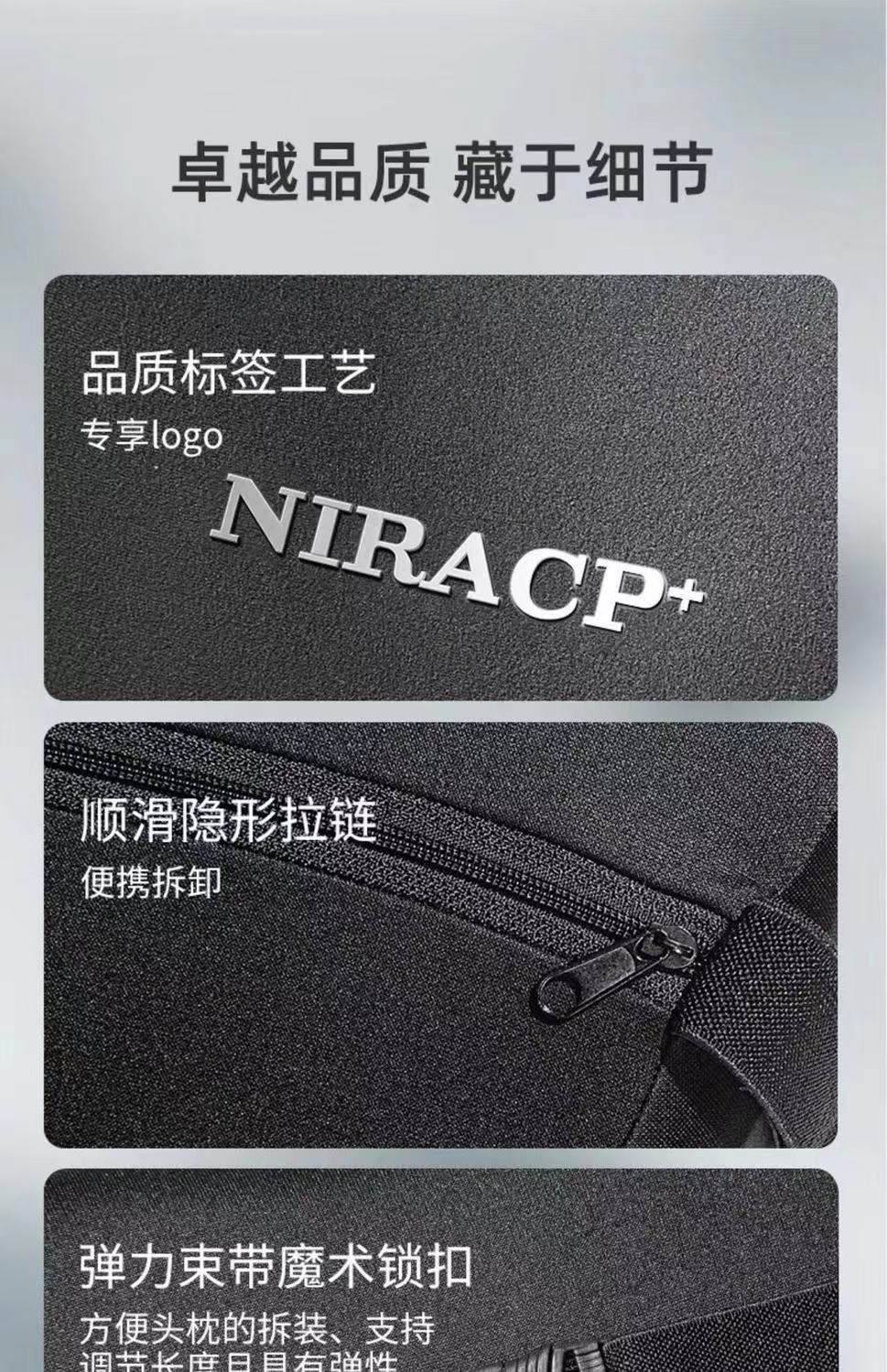 Cross-Border Hot-Selling Car Headrest Lumbar Support Car Headrest Neck Pillow Memory Foam Headrest Car Cushion Car Pillow