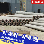 厂家供应12米预应力混凝土水泥杆15米钢筋混凝土电线杆水泥电线杆