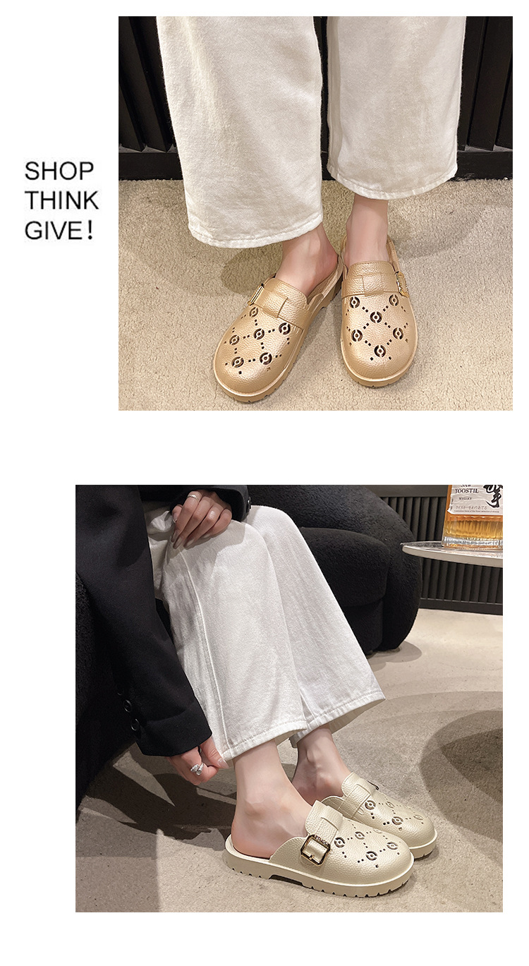 Platform Slippers Women's Summer Sandals With Thick Sole_voghion.com