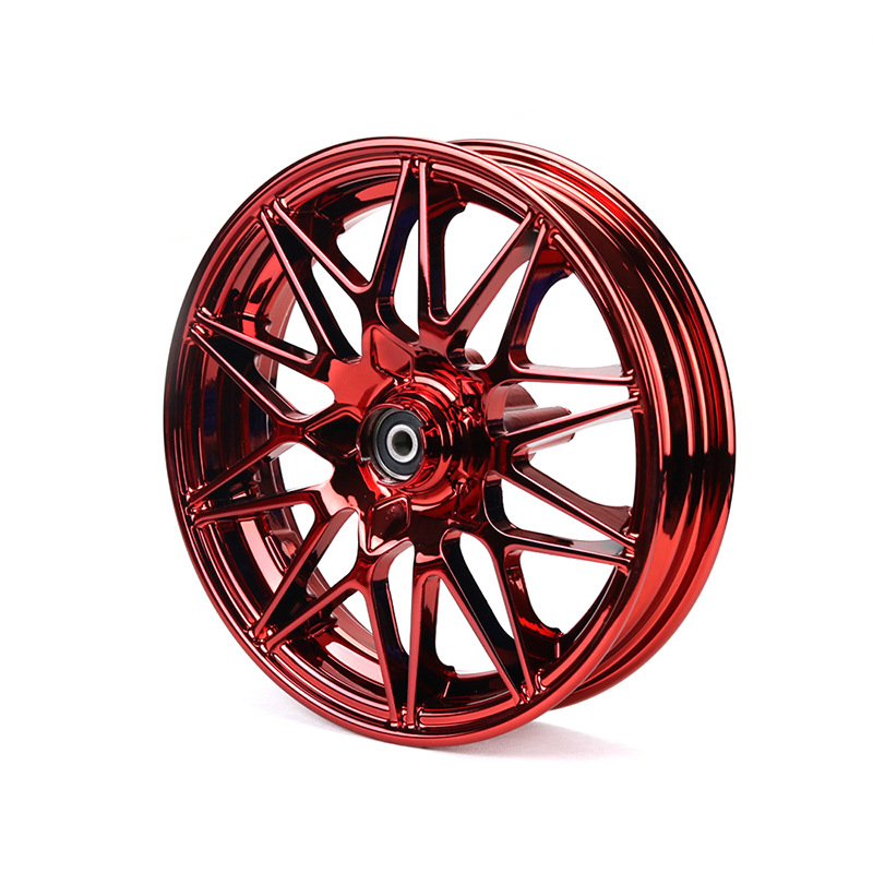 Linhai Cuxi Rsz Ghost Fire 100 Modified Aluminum Alloy Steel Rim Electroplated Wheel Hub Bell Front Axle 10mm