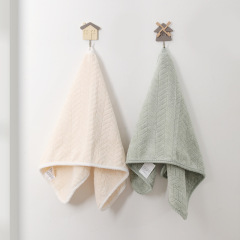 Thickened Face Towel Compared to Pure Cotton Absorbent Coral Fleece Face Towel for Home Use Quick-Drying Men's and Children's Gift Bath Towel