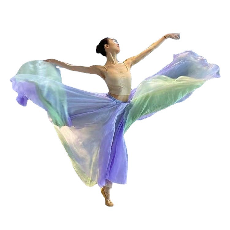 Black Moon Light Dance Classical Dance State Wind Double -layer…