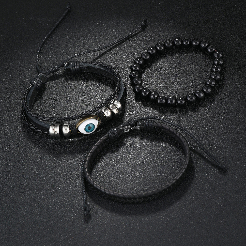 Lucky Evil Eye Red String Bracelet Protection Minimalist Jewelry_voghion.com