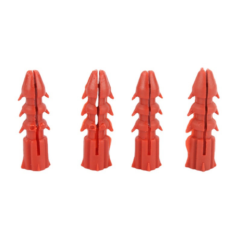 供应紧固件塑料膨胀管 中空三片鱼雷尾膨胀胶塞 尼龙快速膨胀管