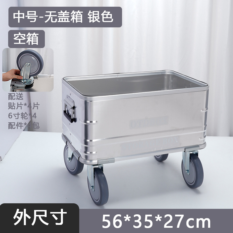 Medium--without cover-silver+ 6inch wheels