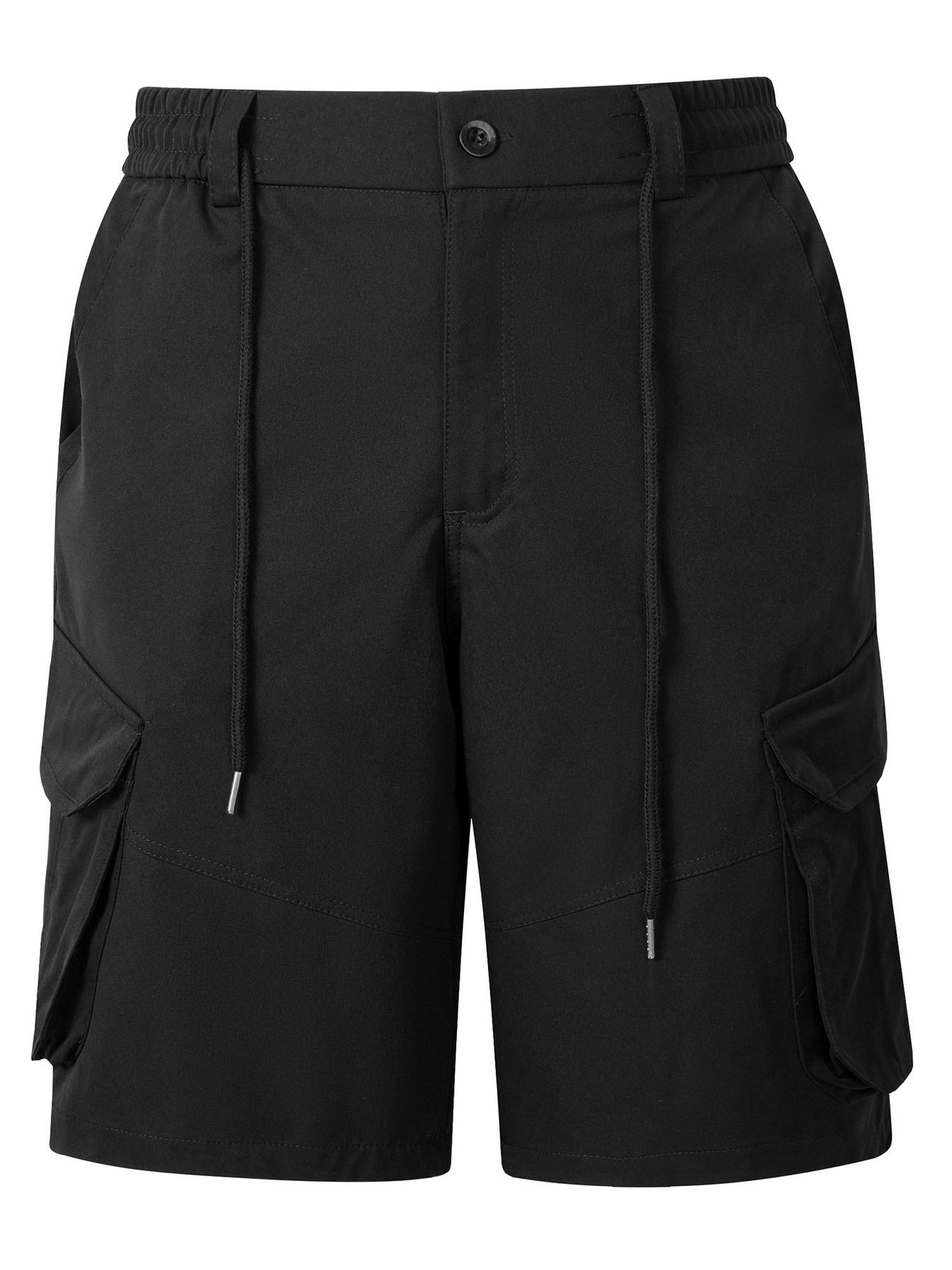 Men's Summer Cargo Shorts Thin Five Point Pants Multi Pocket Loose Casual Source_viptrois.com