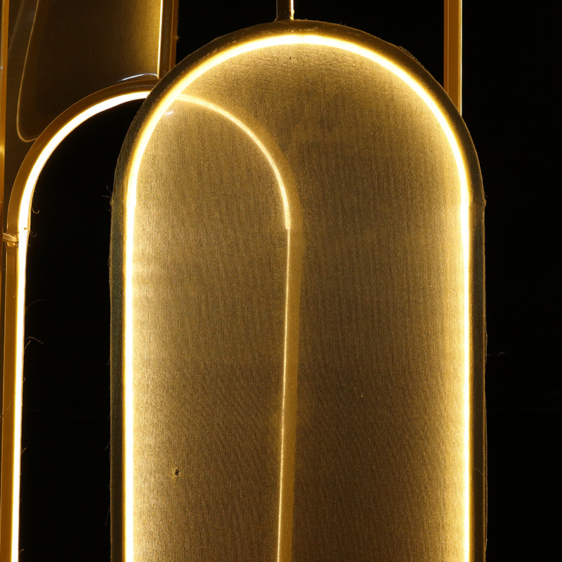 Transfronterizos Hot Sale Golden Arch Gate Escena de arco de hierro forjado boda camino guía de globo soporte fondo de puerta