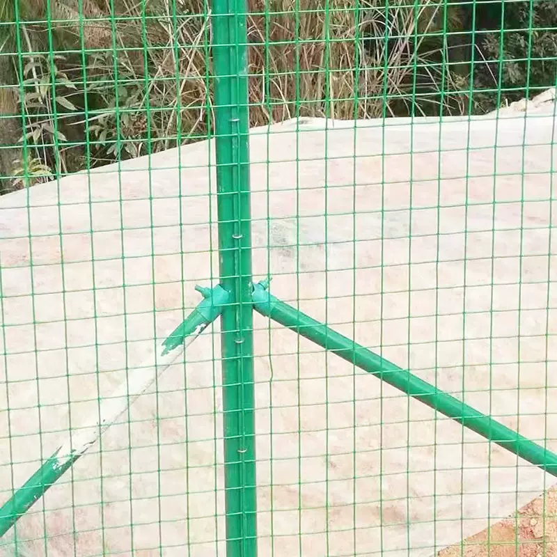 荷兰网 现货果园圈地隔离围栏铁丝网养殖平纹编织浸塑荷兰网
