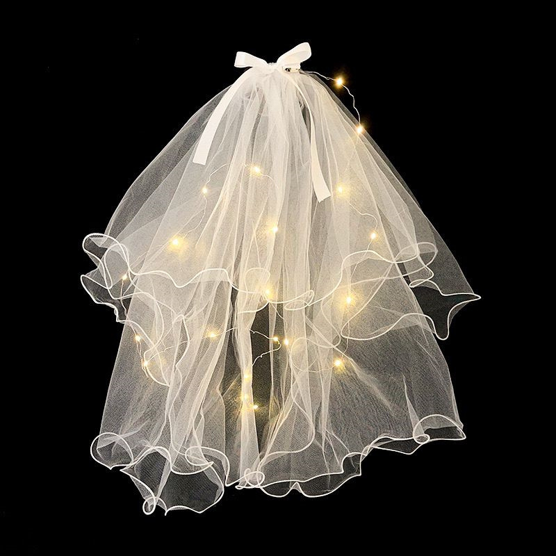 Double layer veil light panel (with lights)