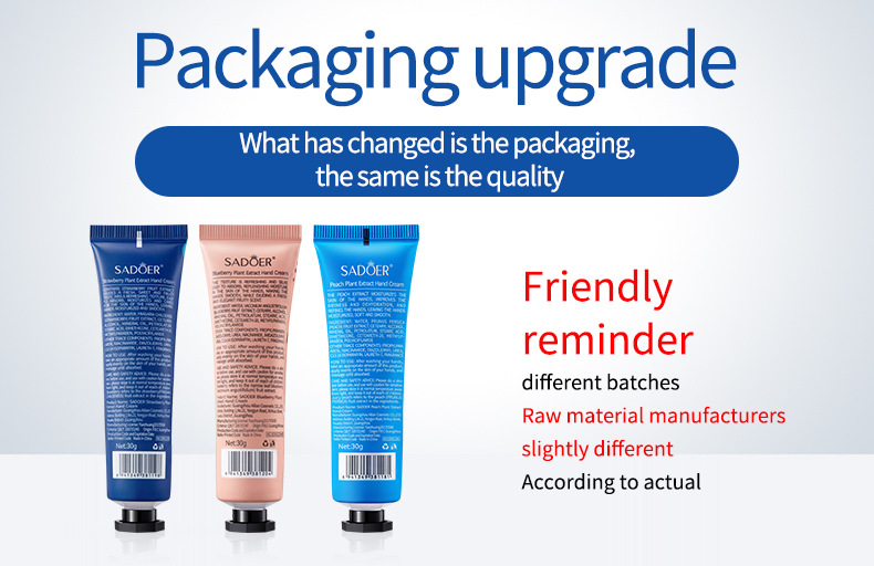 Sadoer Rose And Chamomile Hand Cream Moisturising Skincare 30g_voghion.com