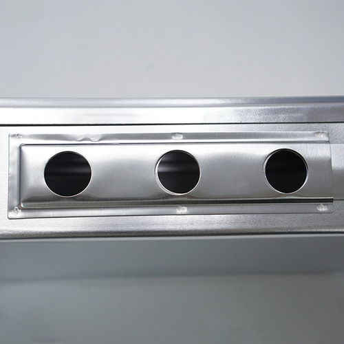 Aluminum sterilization box, medical sterilization box with lid, perforated and non-porous sterilization box, laboratory sterilization box, surgical instrument box