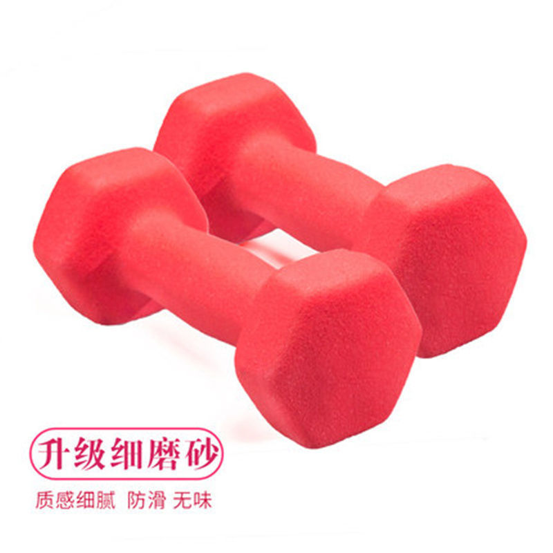 小哑铃 女士一对2kg健身运动减肥器材家用男学生瘦臂瑜伽练胸亚铃|undefined