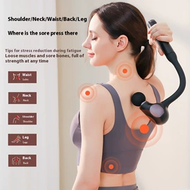 按摩足疗机;筋膜枪;按摩披肩