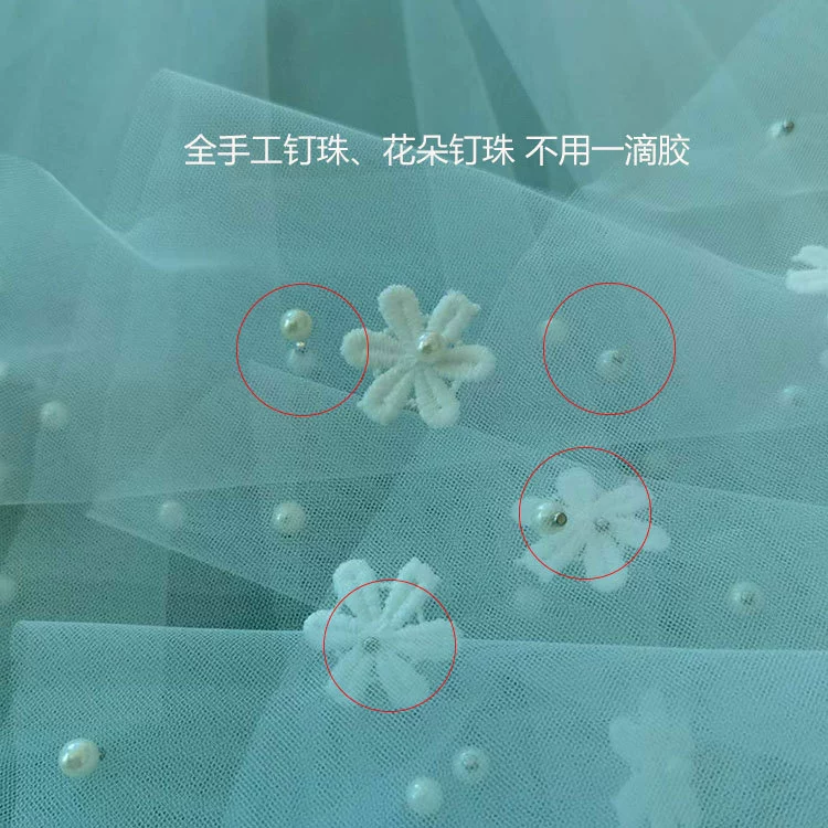 Genuine double-layer bride's veil, accessories, ebay, for import, flowered