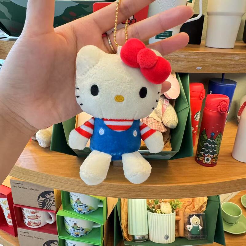 漫画アニメネット有名人同風KT猫大集合シリーズキーホルダー、女の子用バックパック飾り卸売|undefined