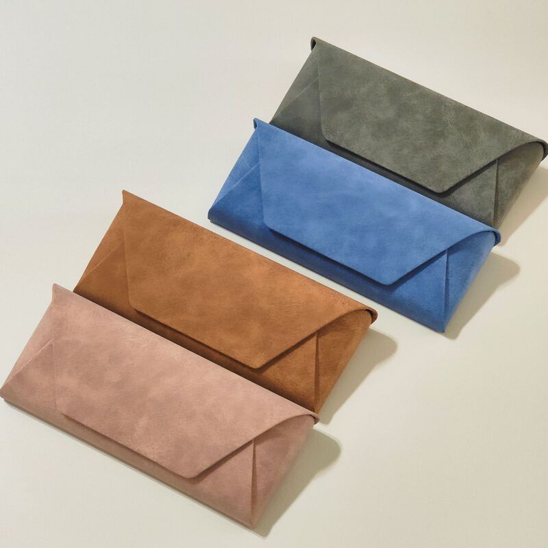 Glasses Case Sheepskin Pattern Leather Magnetic Glasses Storage Box Anti-Pressure and Anti-Fall Large Frame Sunglasses Storage Bag Glasses Case Sheepskin Pattern Leather Magnetic Glasses Storage Box Anti-Pressure and Anti-Fall Large Frame Sunglasses Storage Bag