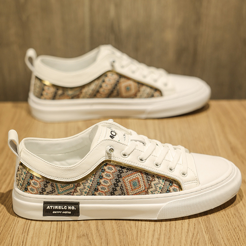 Summer New Mesh Panel Shoes Fashion Embroidery Cloth Breathable Casual Sports Students Small White Foreign Trade_voghion.com