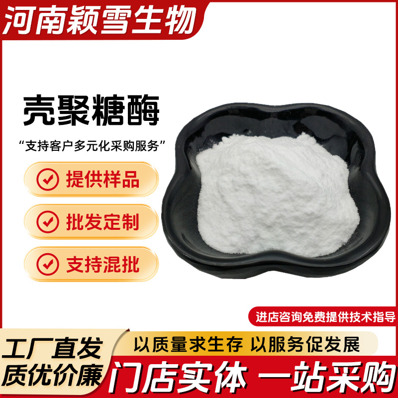 现货批发 壳聚糖酶 酶活力稳定  质量保证 量大优惠 1000克包装