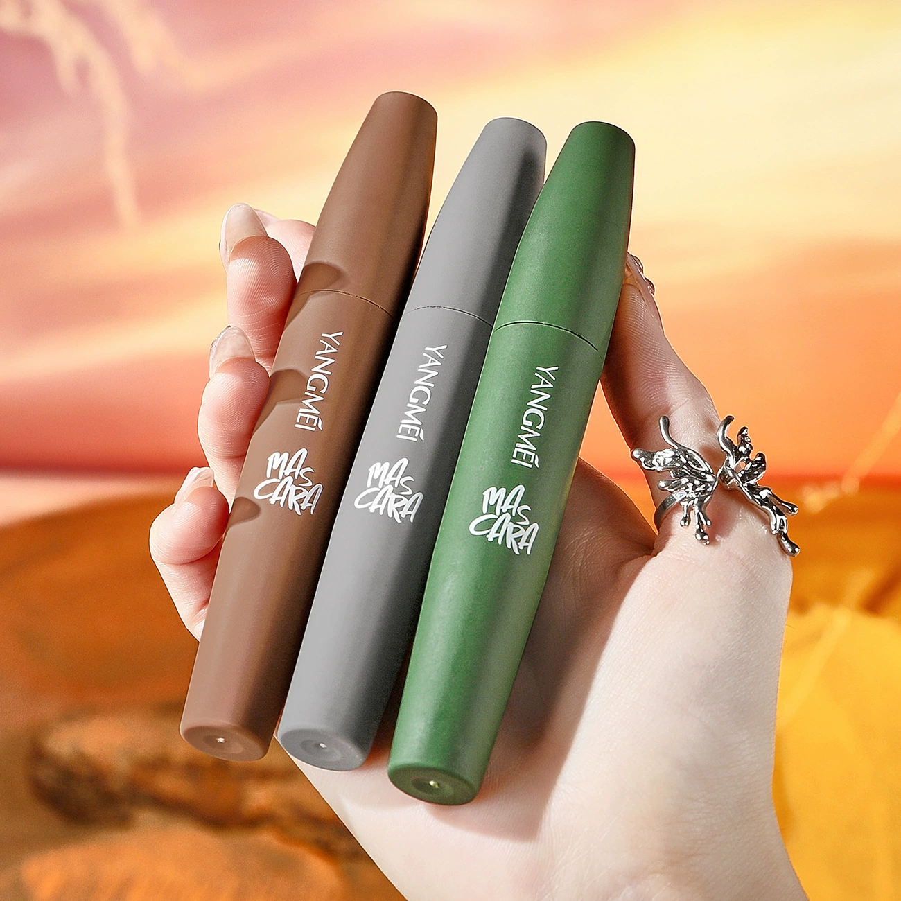 Удлиненная длинная плотная завивка водостойкая mascara, без smudge