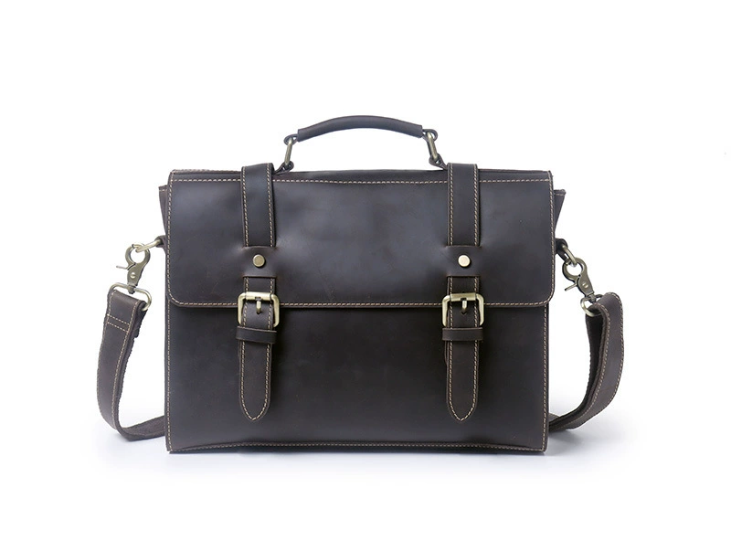 (Cross-border trading), leather handheld shoulder bag, genuine leather