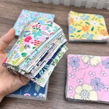 �羳��ó�¿�50pcs 10*10cm  б��ƴ������ �ֹ�diy�޲�����С��