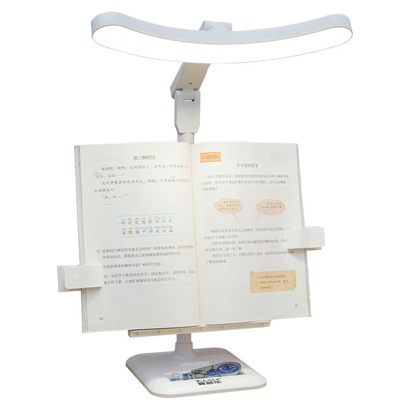 Lámpara de mesa de estantería led de espectro completo para aprender a proteger los ojos