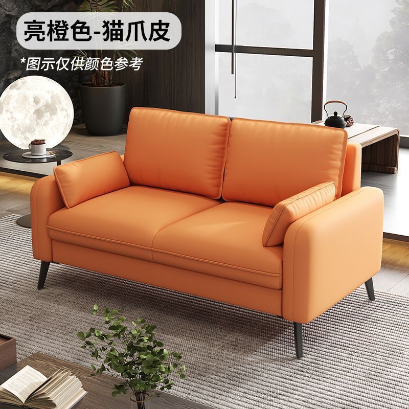 モダンでシンプルな猫スクラッチレザーオフィスソファコンビネーションリセプション賃貸住宅アパートレセプションビジネス小規模アパート|undefined