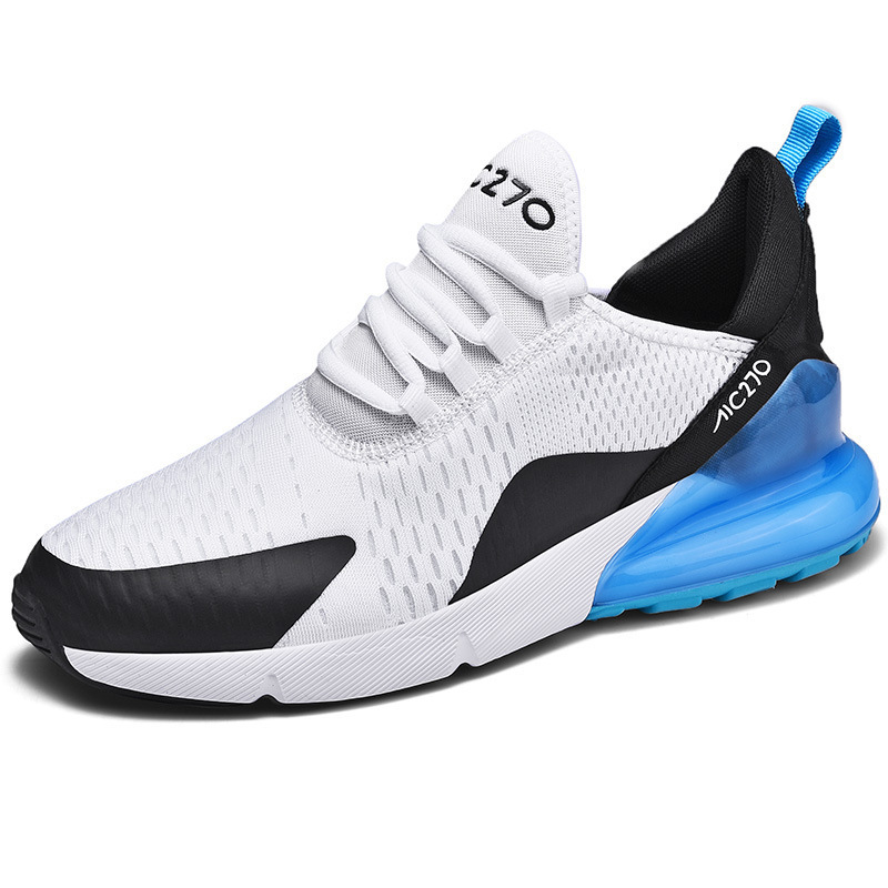 Cross-border spring and summer new couples casual sneaker breathable mesh running shoes men's shoes tide shoes 270 plus size