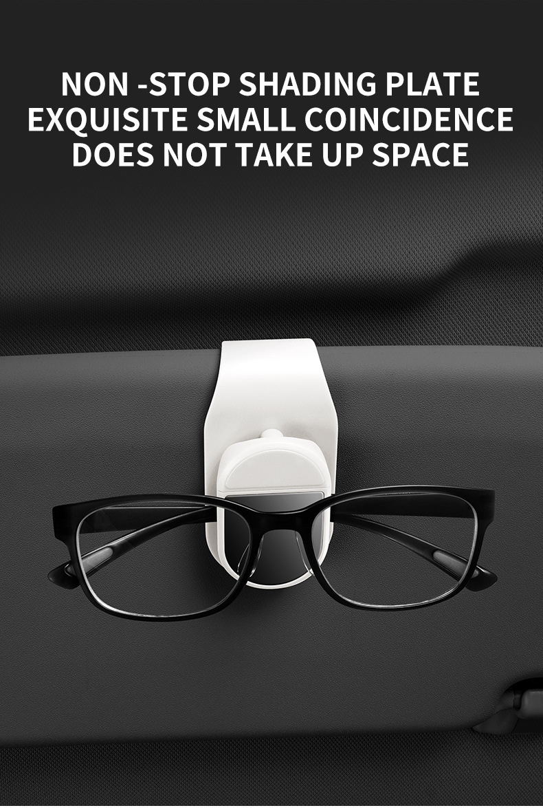 New car glasses clip car multifunctional sun visor clip bill coin storage sunglasses bracket sunglasses