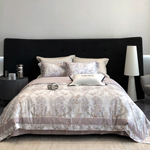 MARK CROSS玛洛驰秋冬款法式浪漫花卉超细旦天丝棉磨毛床品四件套