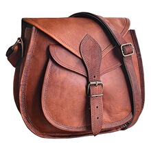 2025新款英伦复古真皮女包马鞍包高级感斜挎包小众洋气单肩包百搭