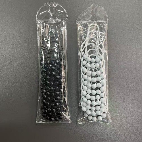 Ball Bath Curtain Ring Hook Ring Gourd Shape Stainless Steel Five Bead Rust-Proof Bath Curtain Hook