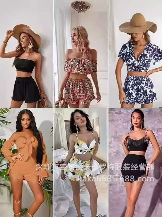 SHEIN женская одежда экспорт модный бренд трансграничный Юго-Восточная Азия трансграничная женская одежда SHEIN разное Быстрая мода