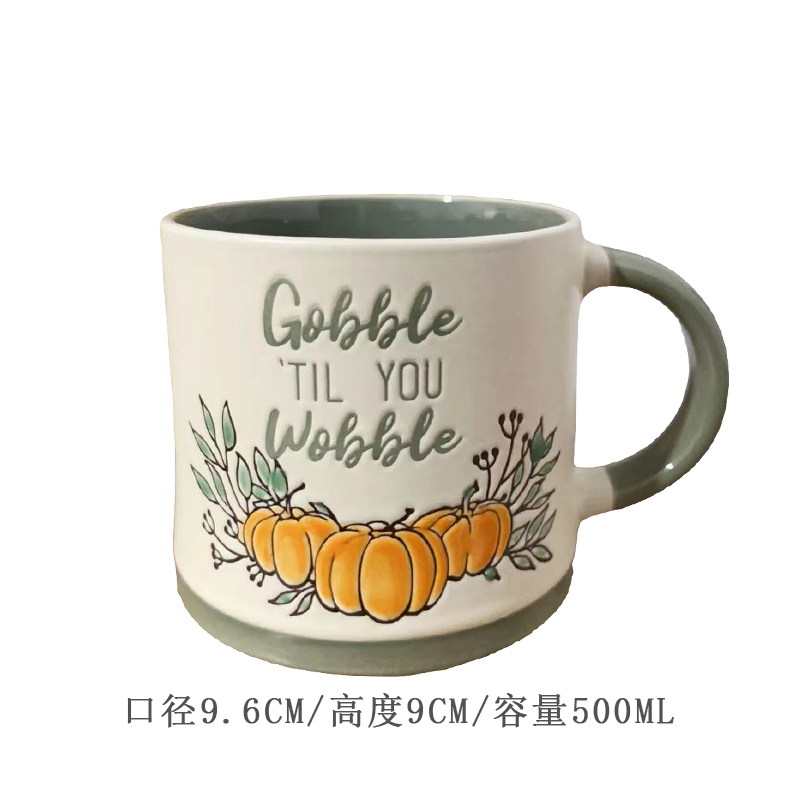 Cerámica bajo vidriado pintado a mano linda taza de gato taza de agua taza de desayuno taza de avena pareja micro pomelo