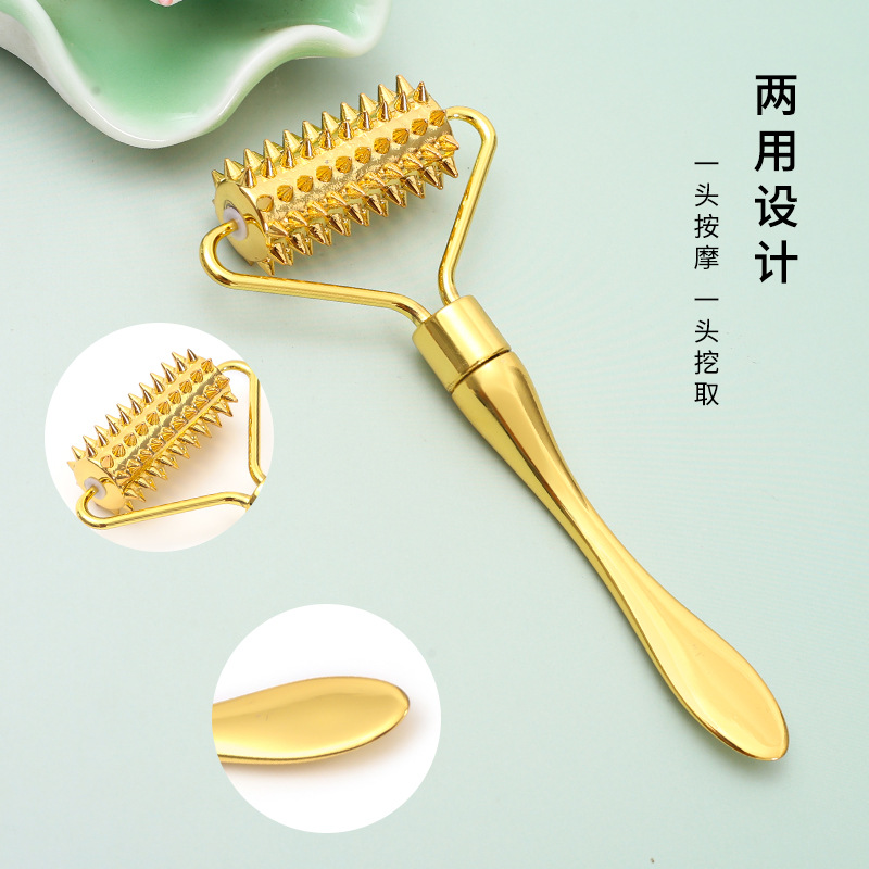 Beauty Massage Tools Manufacturer Direct Sales Micro-Needle Roller Massage Stick Facial Massage Roller Needle Massager Facial Massage