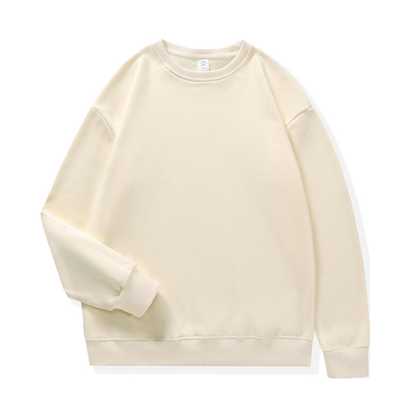 Camisas publicitarias de hombro de gran tamaño, camisas culturales, ropa de empleados, camisas de algodón de cuello redondo sueltas, logotipo impreso personalizado