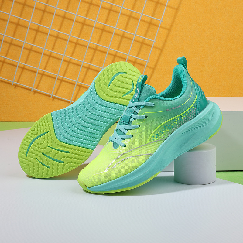 Zapatos de corrida de placa de carbono para hombres y mujeres estudiantes de otoño Jinjiang zapatos deportivos pareja competencia zapatos de entrenamiento transpirables amortiguadores trotar