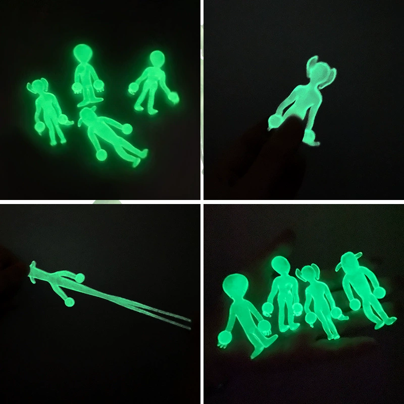 Изпорб Skull Sitto Fun Troubled Ejection Toys TPR Software Volume Alien Finger Volume Toys