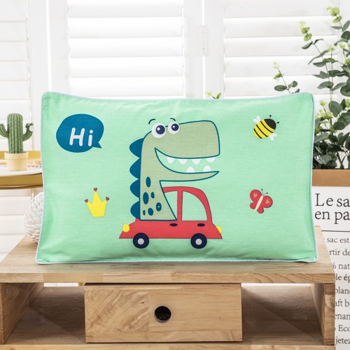 Children's pillowcase pure cotton one pack 40×60 cartoon kindergarten pillowcase single cotton pillow cover 30×50