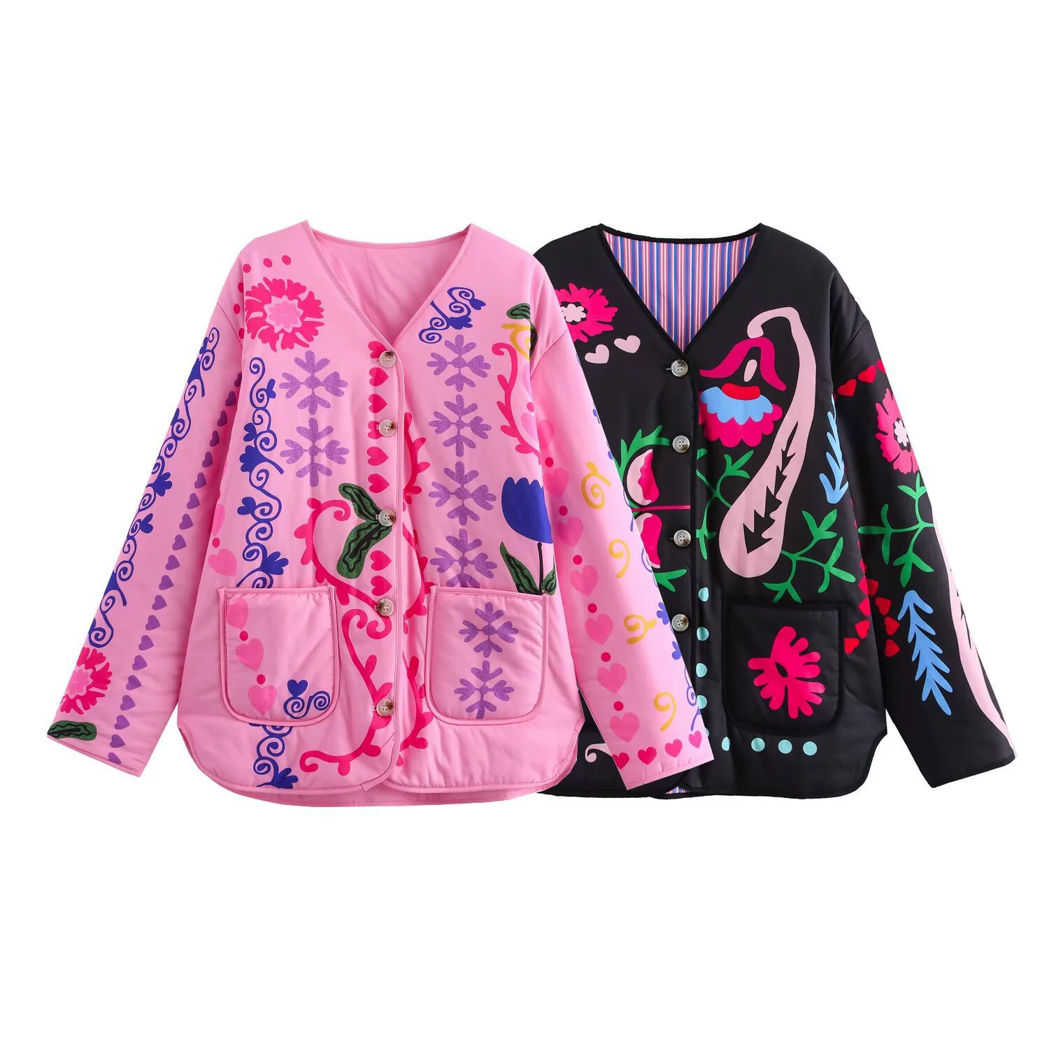 Demi-season jacket, Amazon, European style, oversize